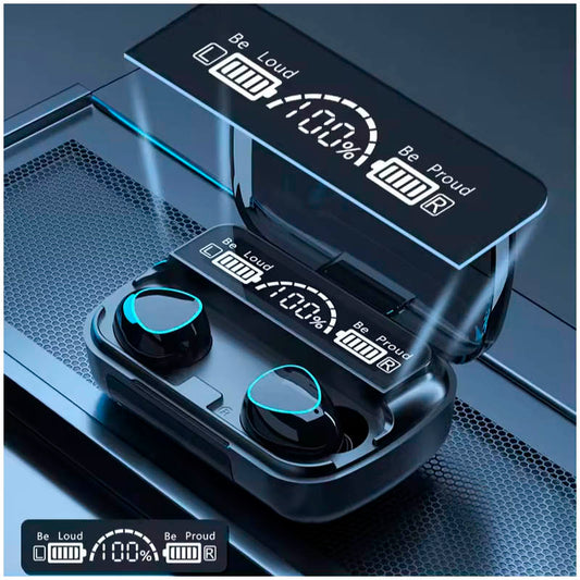 Audífono Inalámbricos F9 Con Power Bank